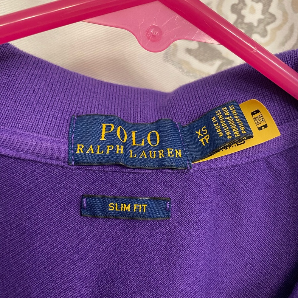 Ralph Lauren Purple Polo - Picture 3 of 3